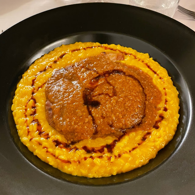 Risotto Allo Zafferano Con Ossobuco Di Vitello