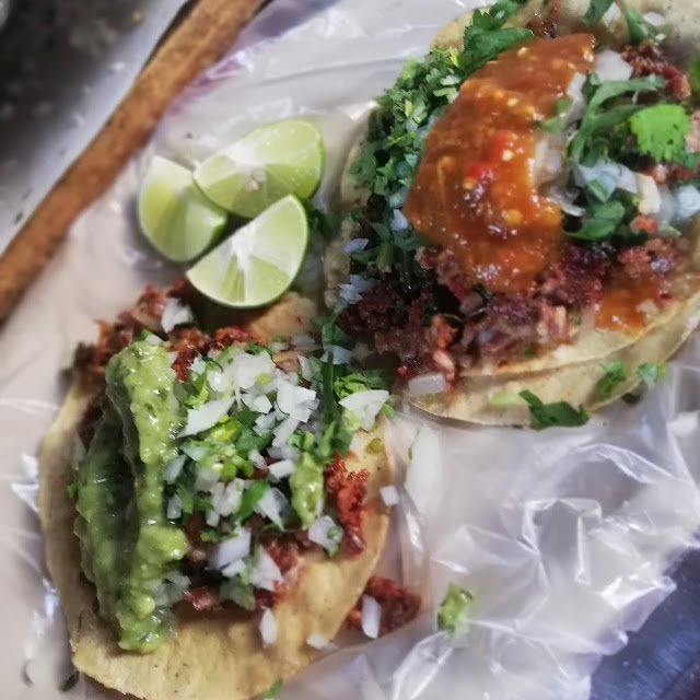 Tacos de Tripa Dorada