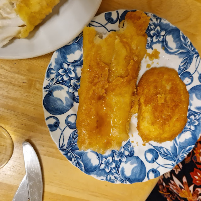 Large Fish and Scallop