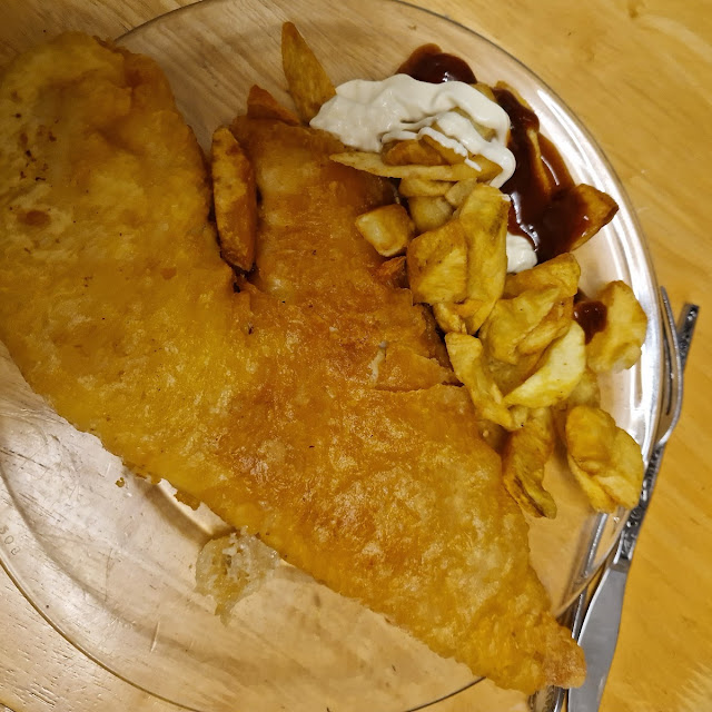 Large Fish and Chips