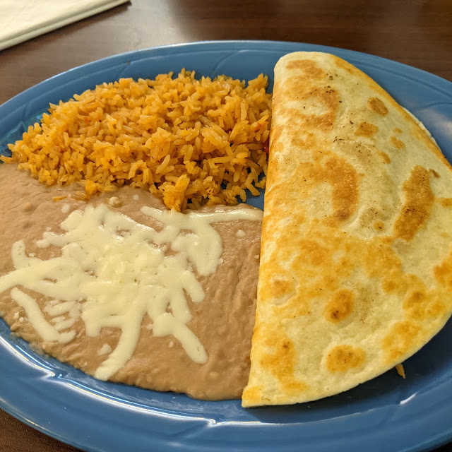Quesadilla Rice and Beans