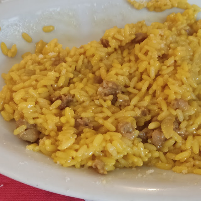 Risotto Zafferano E Salsiccia