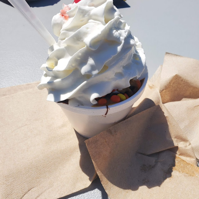 Reese Pieces Sundae