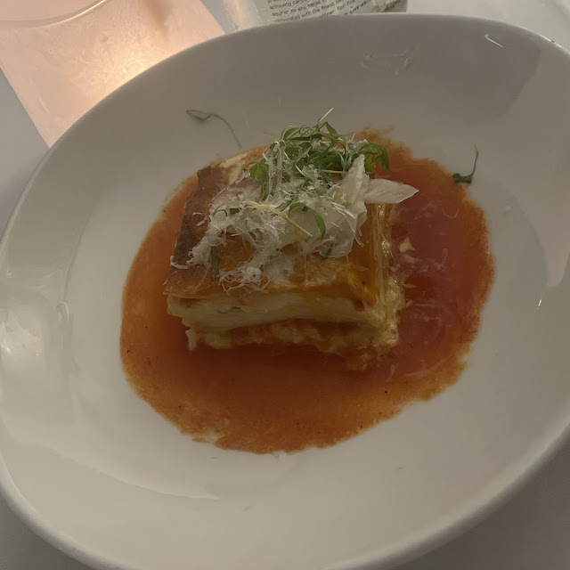 Spanner Crab Lasagna