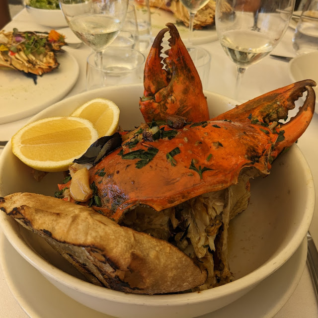 Sandcrab Cooked Beautifully