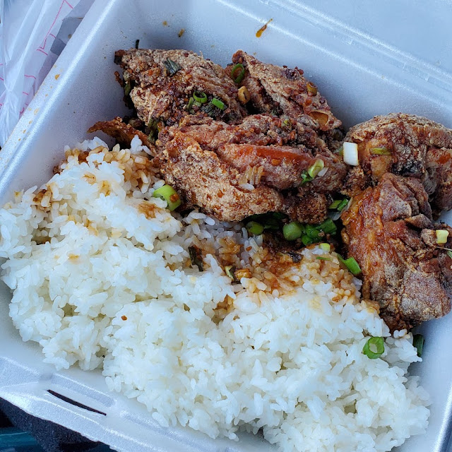 Kalbi w Mac Salad & Rice