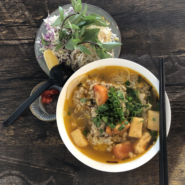 Vietnamese Crab Noodle Soup