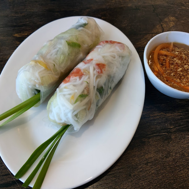 Prawn and Pork Rice Paper Roll