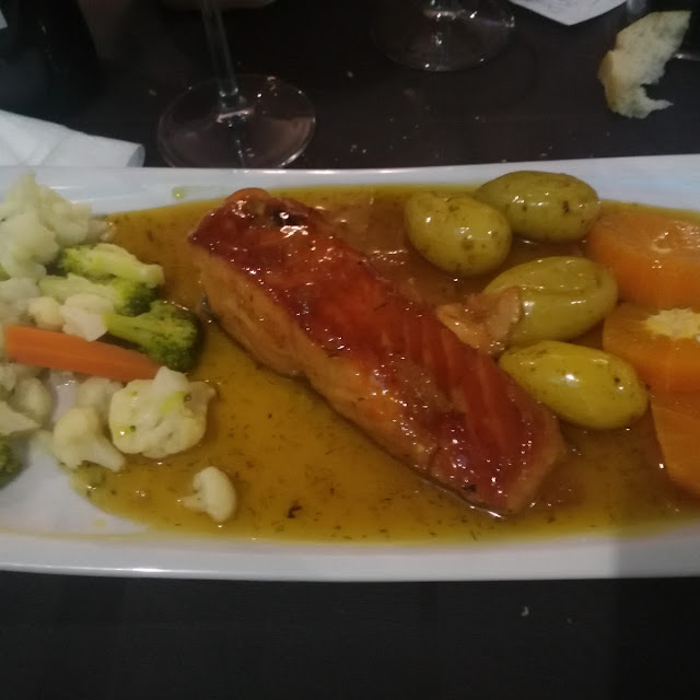 Salmon A la Naranja