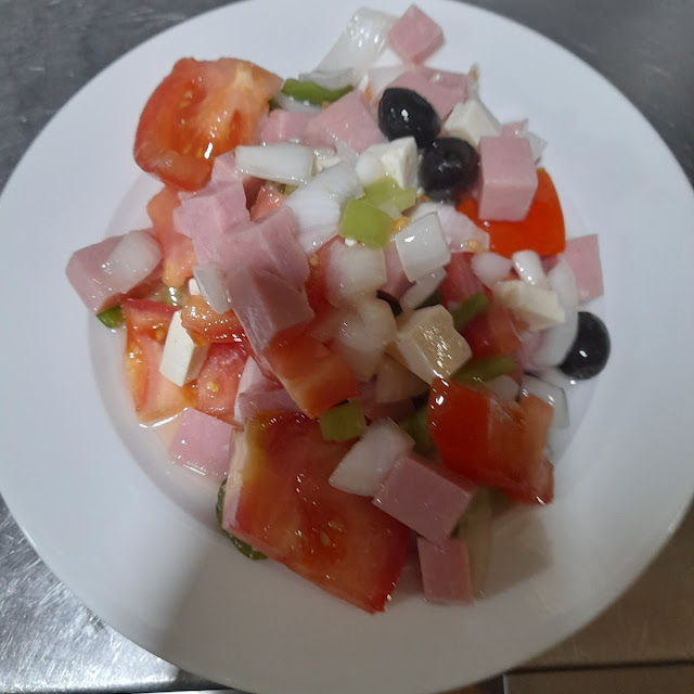Ensalada Jamón York Y Queso