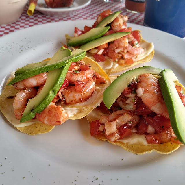 Tostadas de Camarón