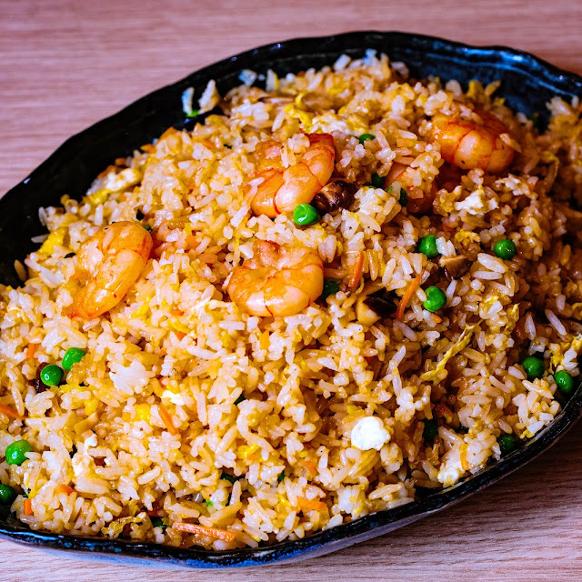 Riz Sauté Aux Crevettes