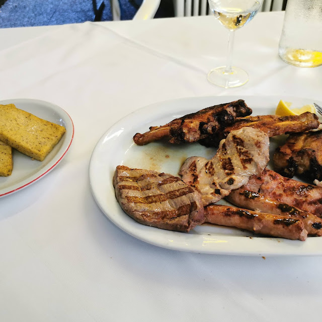 Grigliata Mista Con Polenta