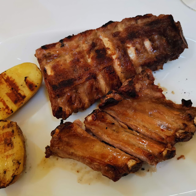 Costine Di Maiale & Patate Alla Brace