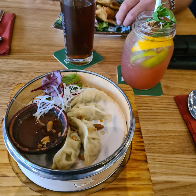 Hähnchen Dumplings
