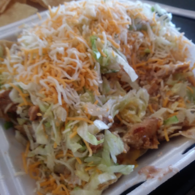 Chicken Nachos for All the Drinks of Water Down