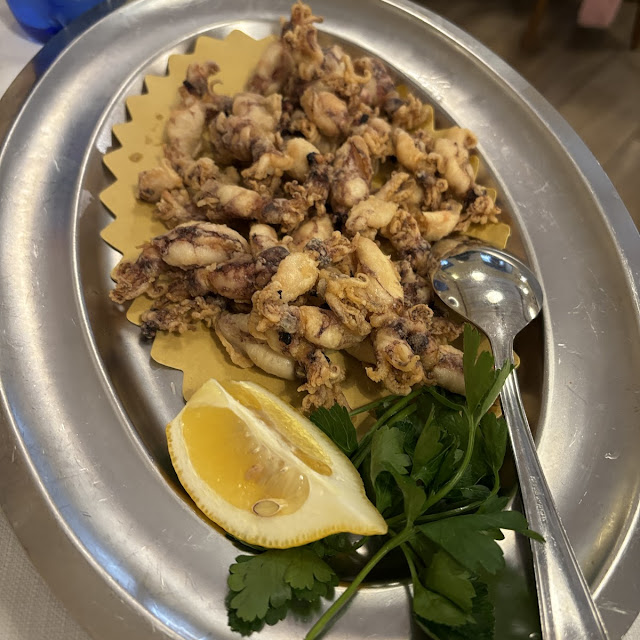 Grigliata Di Seppia E Polpo Alla Bracia