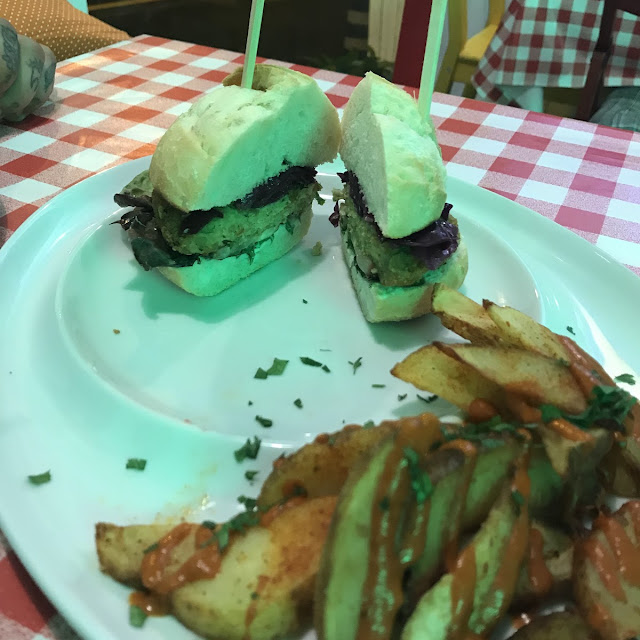 Hamburguesa de Portobello