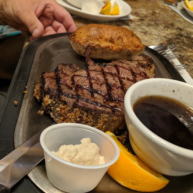 Top Sirloin with Twice Baked Potato