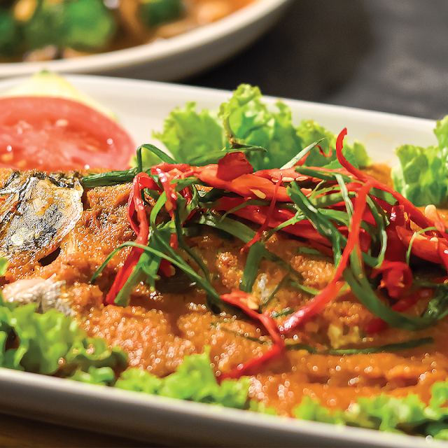 Ikan Nila Stim Saos Nyonya