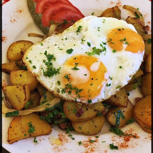 Spiegelei Mit Bratkartoffeln
