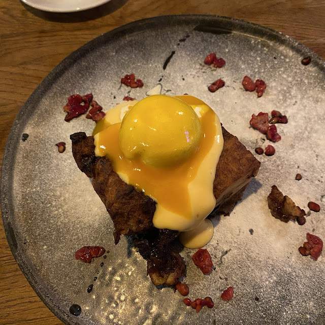 Choco Chip Bread & Butter Pudding