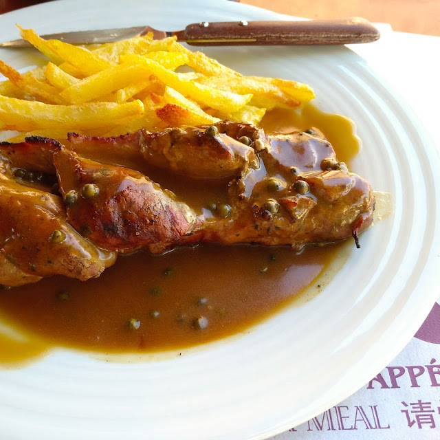 Solomillo Con Salsa de Pimienta Esta Riquisimo Tadan Un Poco Porque Lo Hacen Cuando Pides