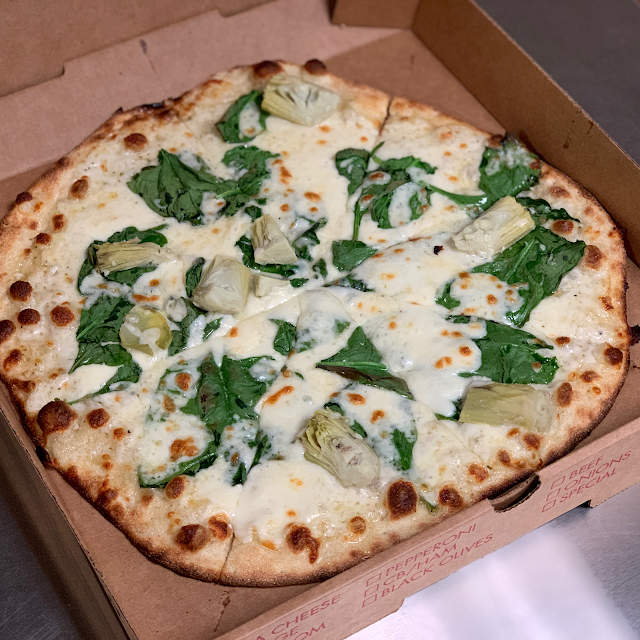 Spinach & Artichoke Pizza