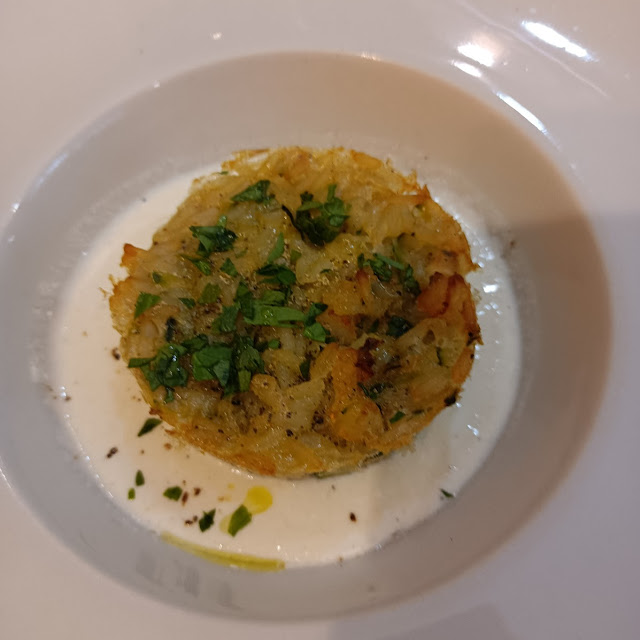 Tortino Di Riso Con Fonduta