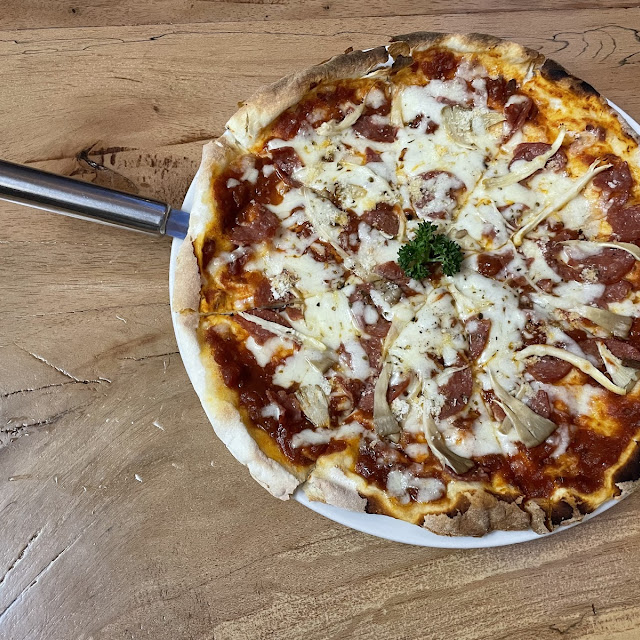 Beef Pepperoni Pizza