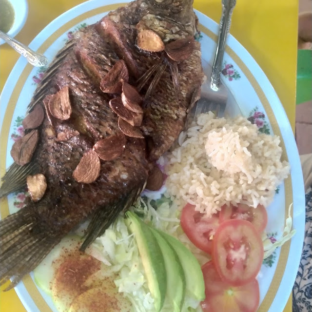 Mojarra Al Mojo de Ajo