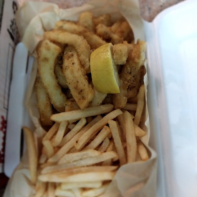 Calamari with Chips