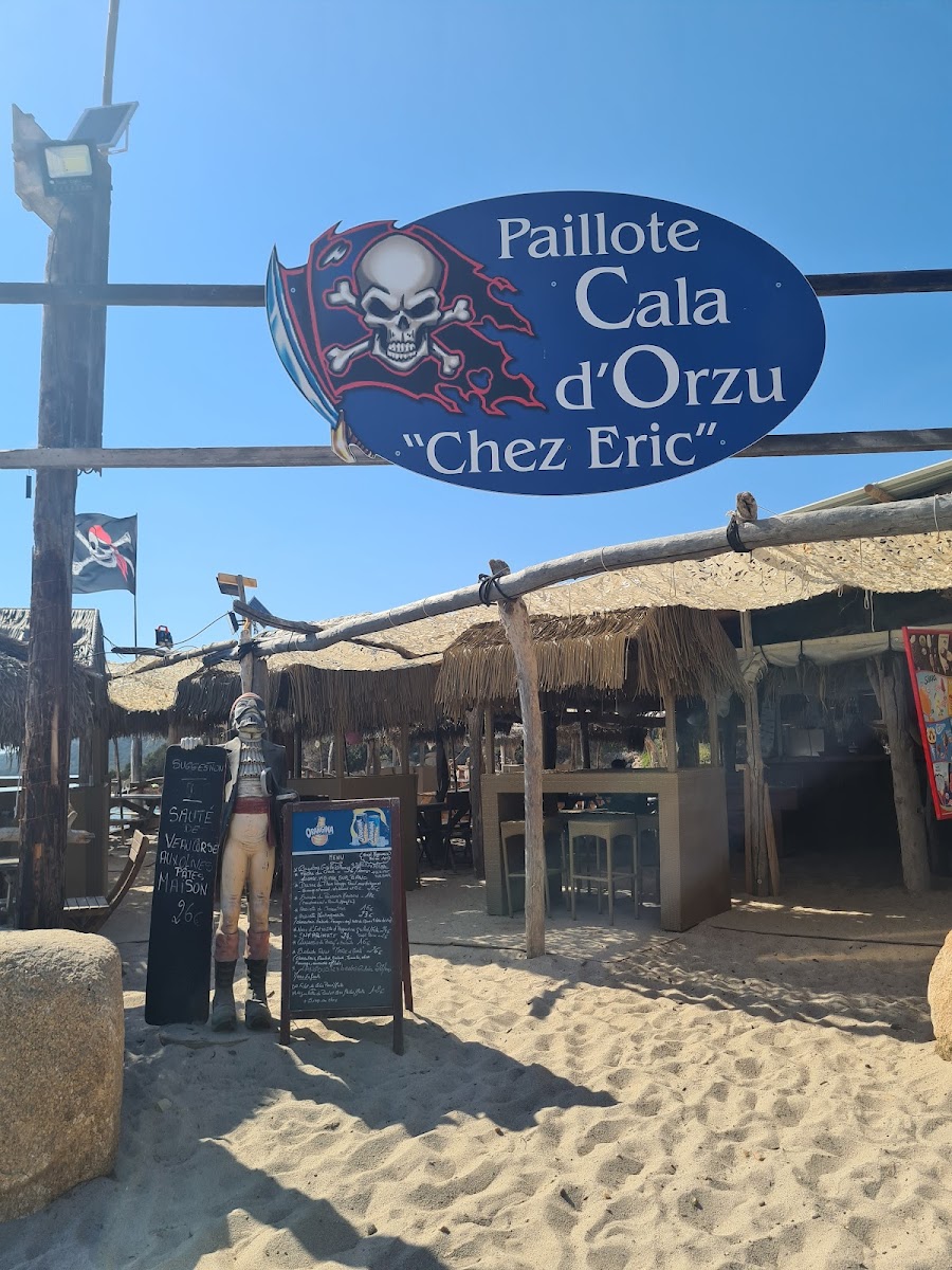 Paillote Cala d'Orzu Chez Eric