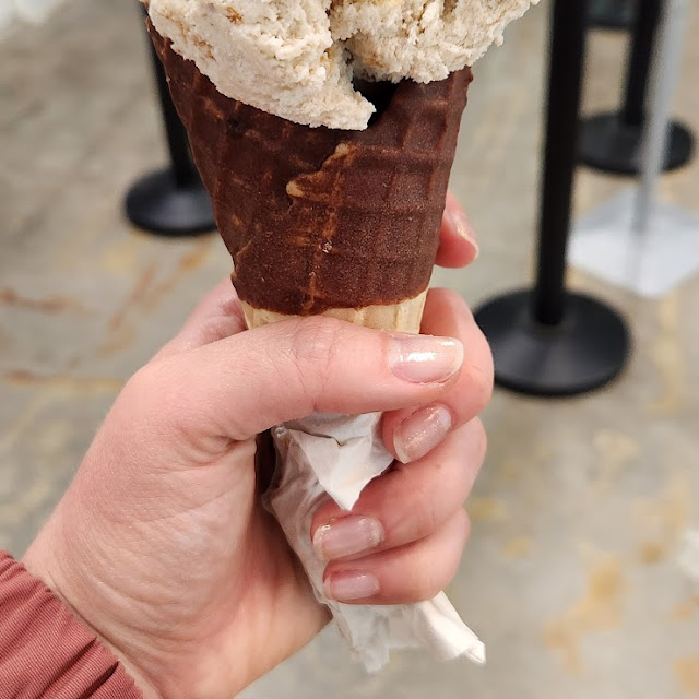 Salty Goat Waffle Cone