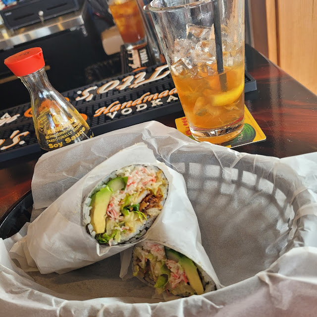 Crab Sushi Burrito