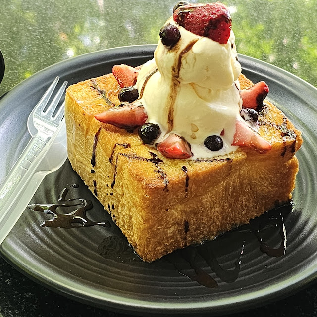 Strawberry Honey Toast