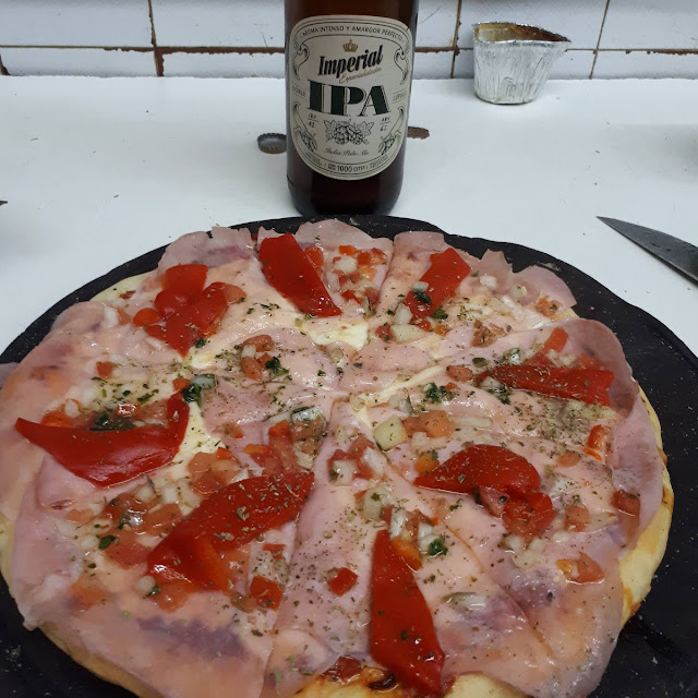 Jamon Y Morrones Y Salsa Criolla