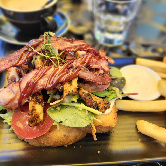 Open Steak Sandwich