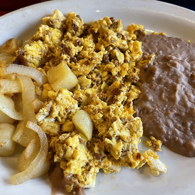 Chicharron & Egg Plate