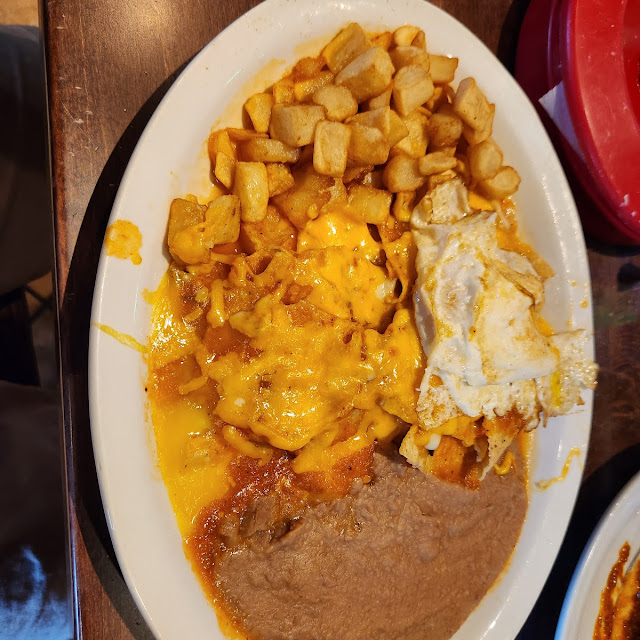 Chiliquiles Breakfast Plate
