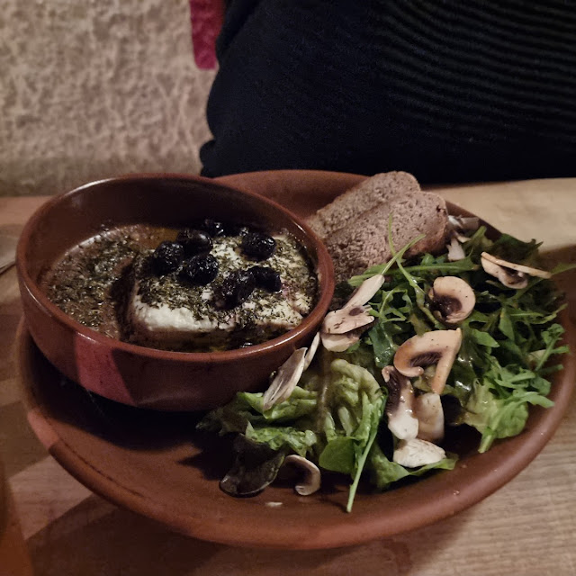Gebackener Schafskäse