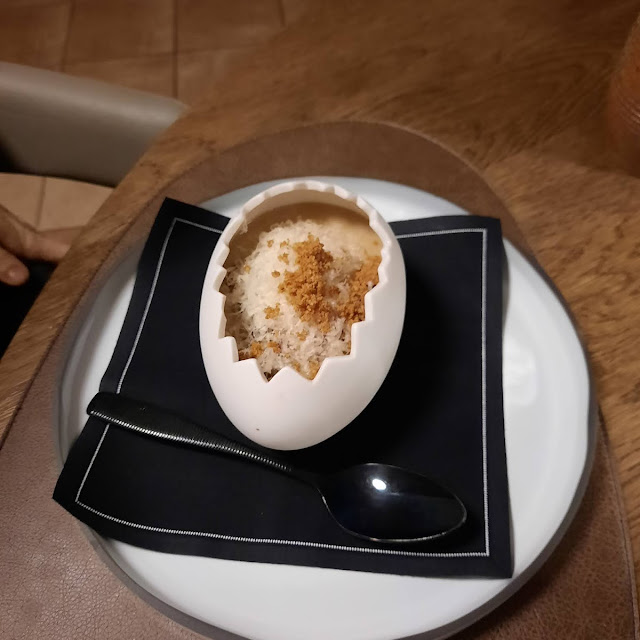 Uovo 63 C° Crema Di Pane Tostato Gola Fondente Ragout Di Funghi Al Porto Bianco Parmigiano 30 Mesi
