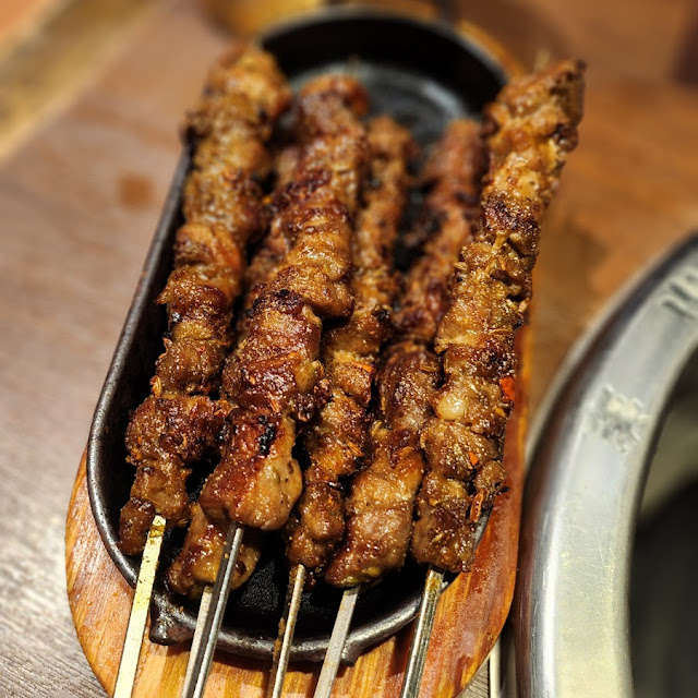 燒羊肉串