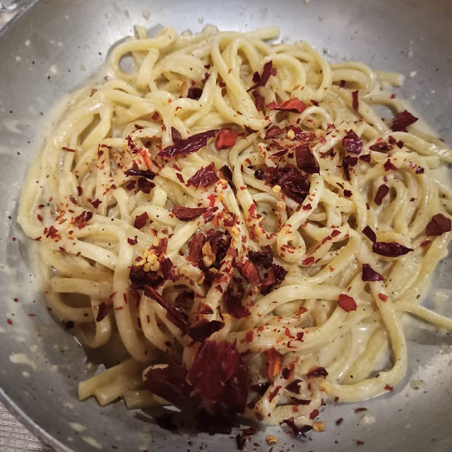Cacio E Pepe Con Peperone Crusco