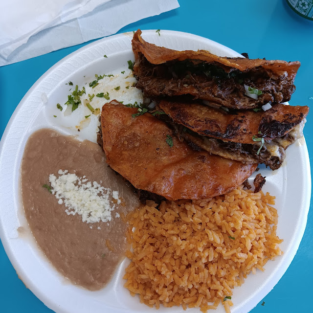 3 Quesabirria Taco Plate