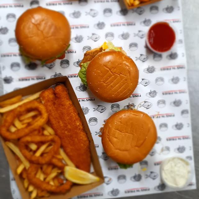 Burger and Fries