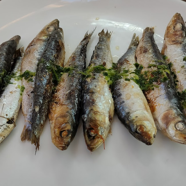 Sardinas A la Plancha