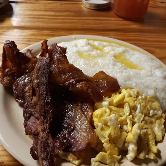 Bacon Eggs and Grits