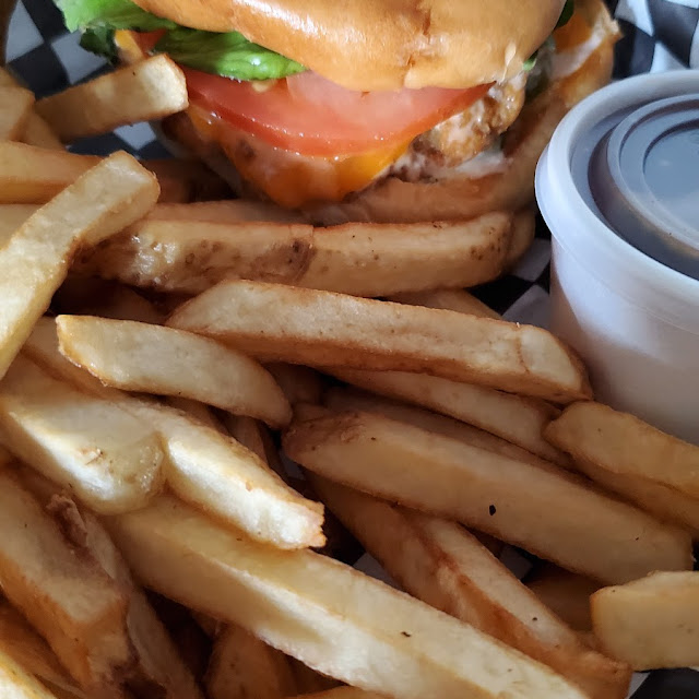 Buffalo Burger and Fries