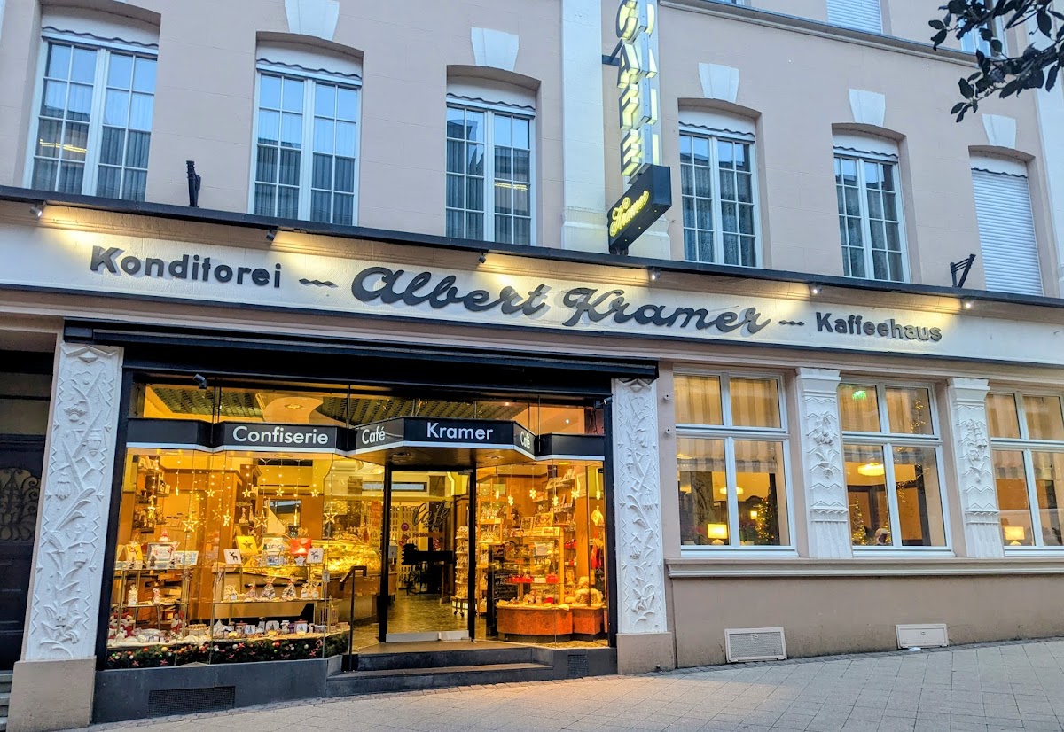 Café Albert Kramer, Konditorei